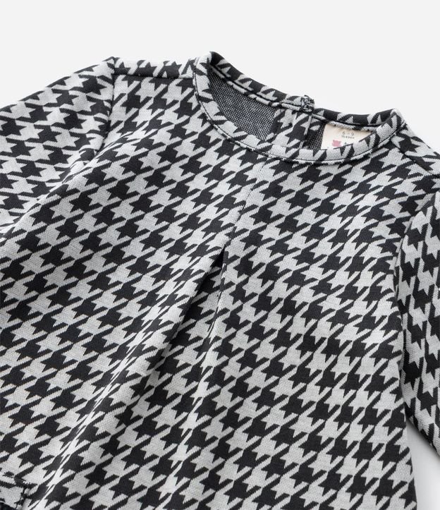 Vestido Infantil de Cuadros con Media Can Can – Talle 0 a 18 Meses 13