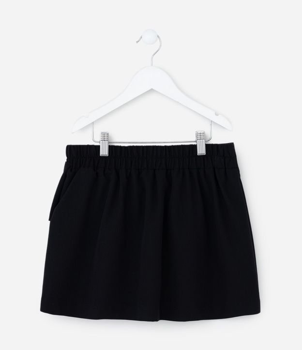 Short Pollera Infantil en Sastrería con Lazo Lateral – Talle 5 a 14 años 3