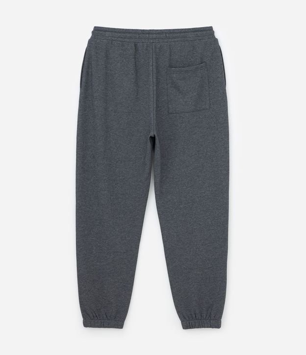 Pantalón Jogger en Algodón con Cintura Elástica y Cordón 6