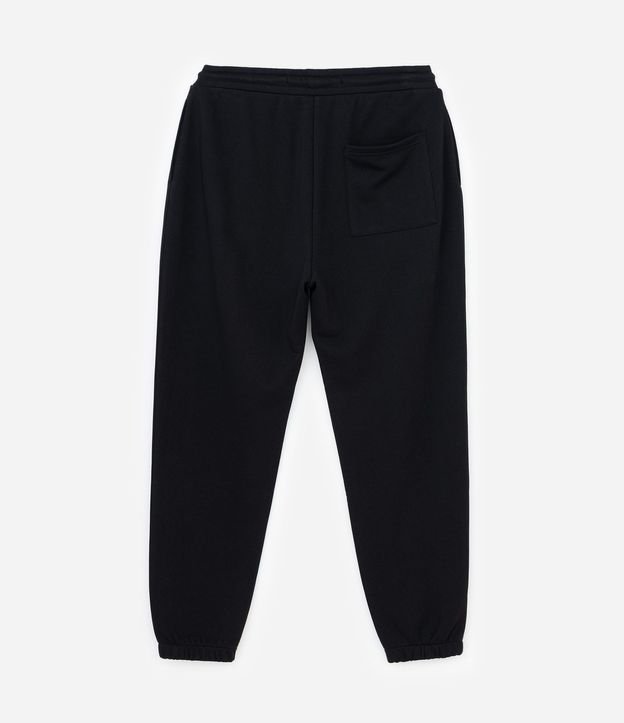 Pantalón Jogger en Algodón con Cintura Elástica y Cordón 6