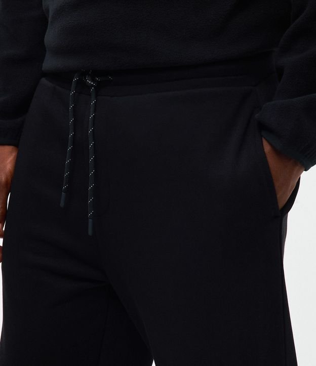 Pantalón Jogger en Algodón con Cintura Elástica y Cordón 3
