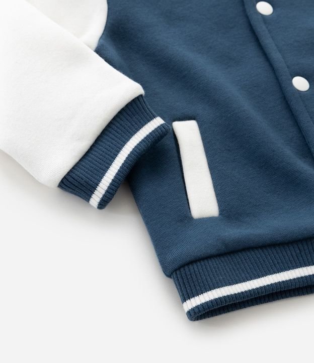 Campera Infantil Bomber con Patch de Carro – Talle 0 a 18 Meses 5