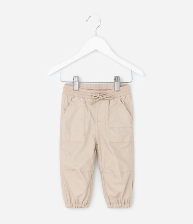 Pantalón Infantil Paper Touch con Bolsillos – Talle RN a 18 Meses 1