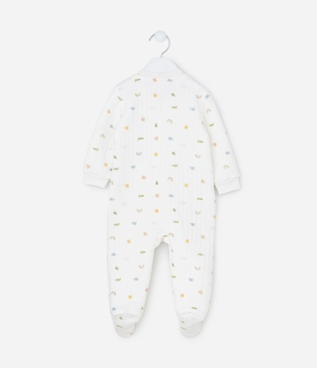 Mono Infantil en Capitoneada con Estampado Mini Icons – Talle RN a 18 Meses 4