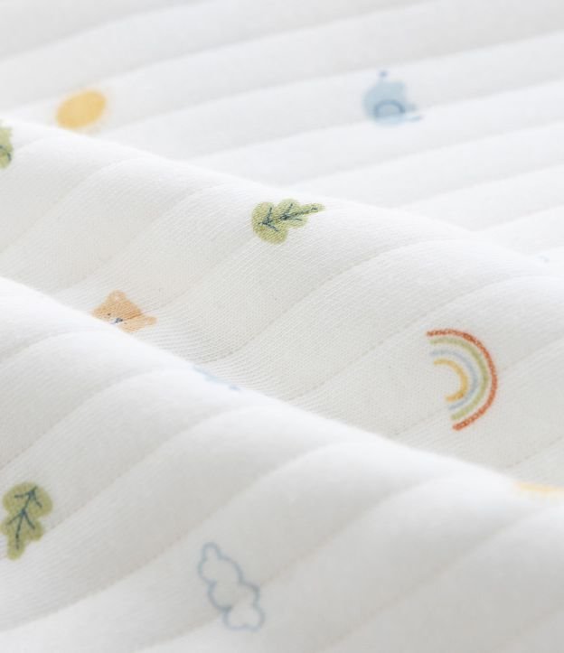 Mono Infantil en Capitoneada con Estampado Mini Icons – Talle RN a 18 Meses 5