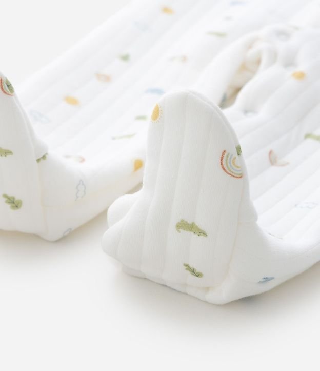 Mono Infantil en Capitoneada con Estampado Mini Icons – Talle RN a 18 Meses 8