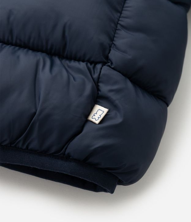 Campera Infantil Puffer con Capucha – Talle 3 a 18 Meses 4