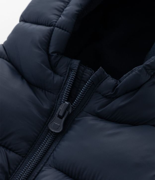 Campera Infantil Puffer con Capucha – Talle 3 a 18 Meses 5