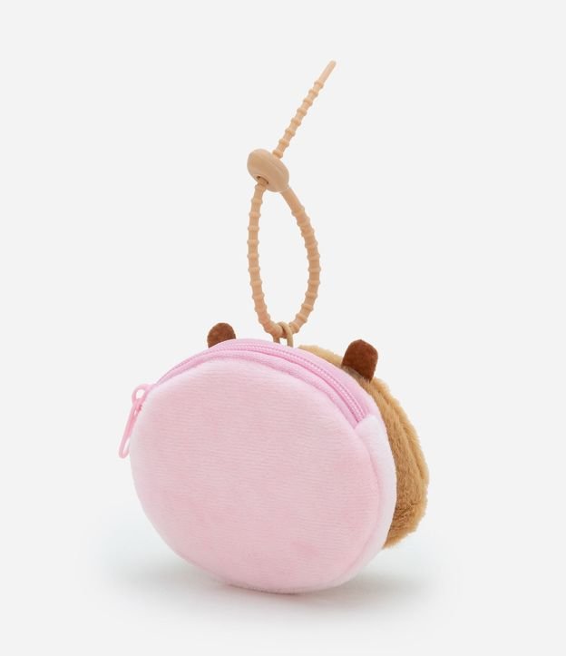 Neceser Porta Monedas con Forma de Carpincho Peludo - Talle U 3