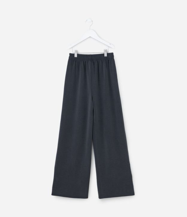 Pantalón Infantil Wide con Stitch y Abertura Lateral – Talle 5 a 14 años 4