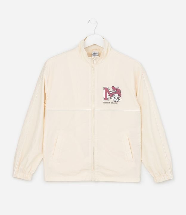 Campera Infantil Corta Viento con Estampa My Melody – Talle 5 a 14 años 2