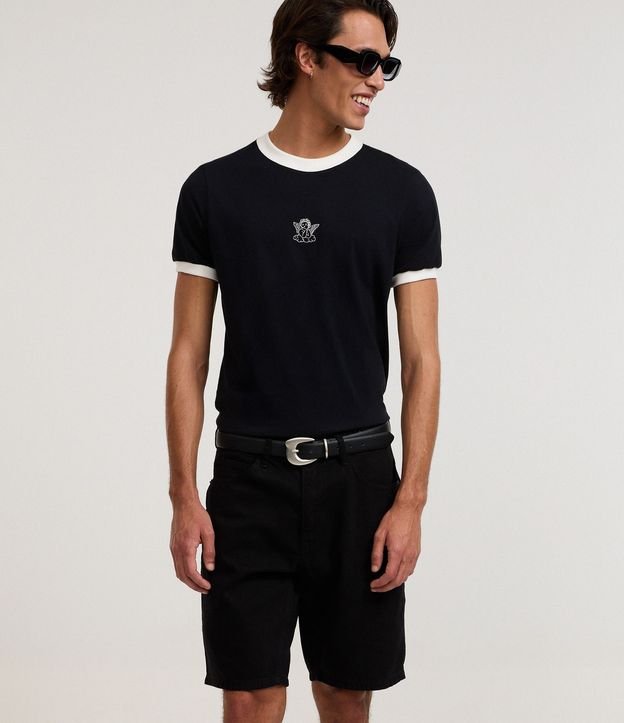 Bermuda Slim en Sarga con Bolsillos 3