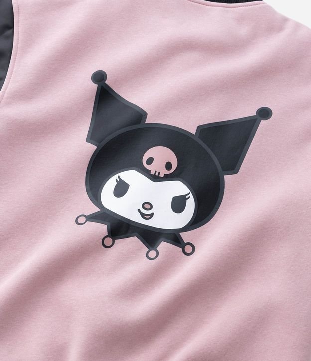 Campera Infantil Bomber Varsity Kuromi – Talle 5 a 14 años 11