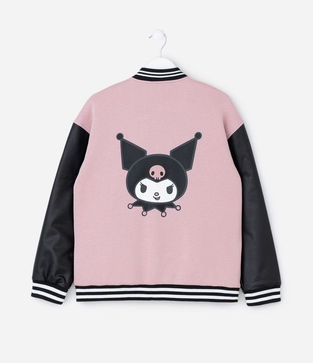 Campera Infantil Bomber Varsity Kuromi – Talle 5 a 14 años 3