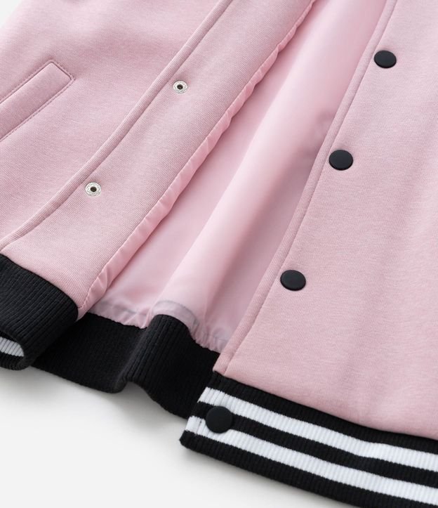 Campera Infantil Bomber Varsity Kuromi – Talle 5 a 14 años 8