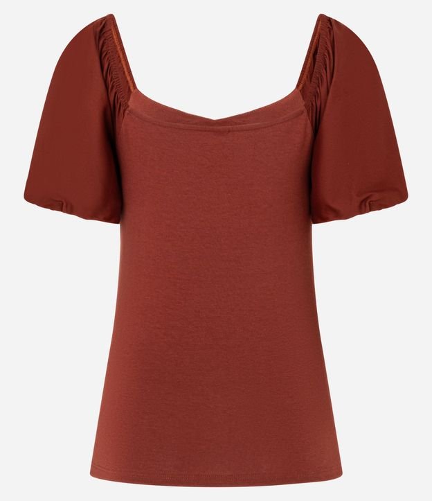 Blusa en Tricolina con Fruncido en el Busto 6