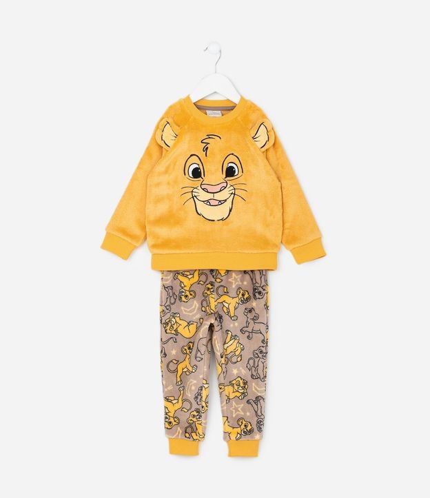Pijama Infantil Rey León con Simba y Orejas 3D – Talle 1 a 4 años 1
