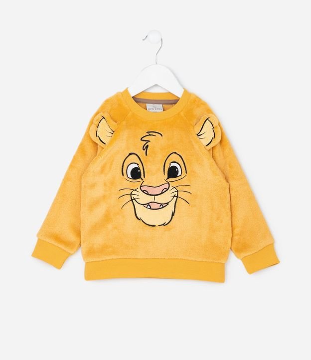Pijama Infantil Rey León con Simba y Orejas 3D – Talle 1 a 4 años 2