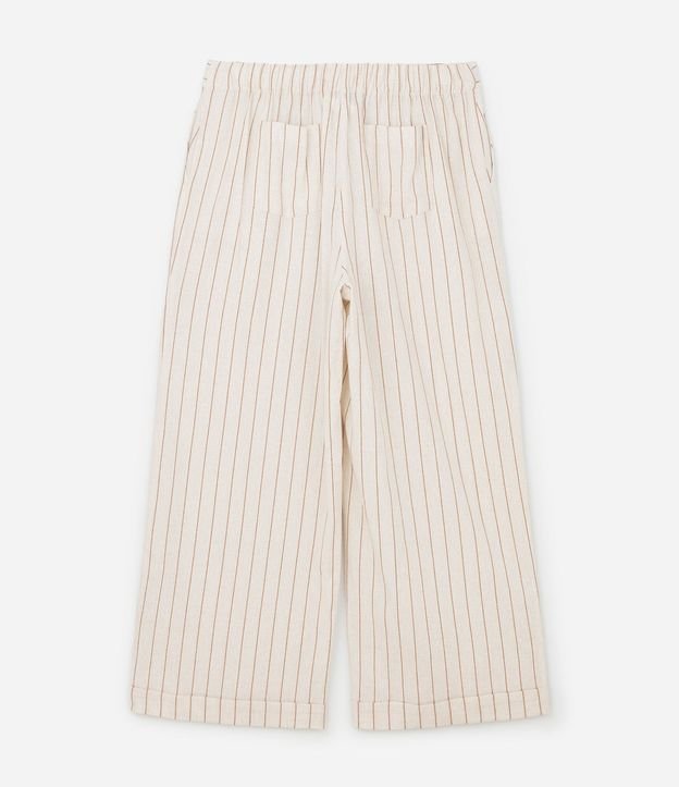 Pantalón Pantalona en Viscolino Listrado Curve & Plus Size 6