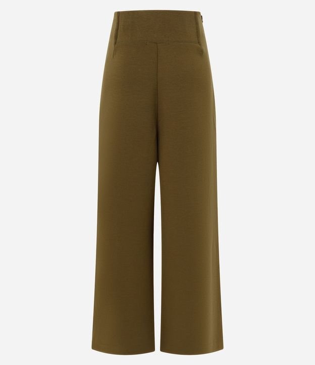 Pantalón Barrel en Algodón con Pliegues 6