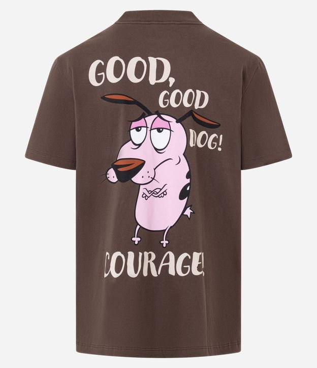 Remera Comfort en Algodón con Estampa de Coraje el Perro Cobarde 6