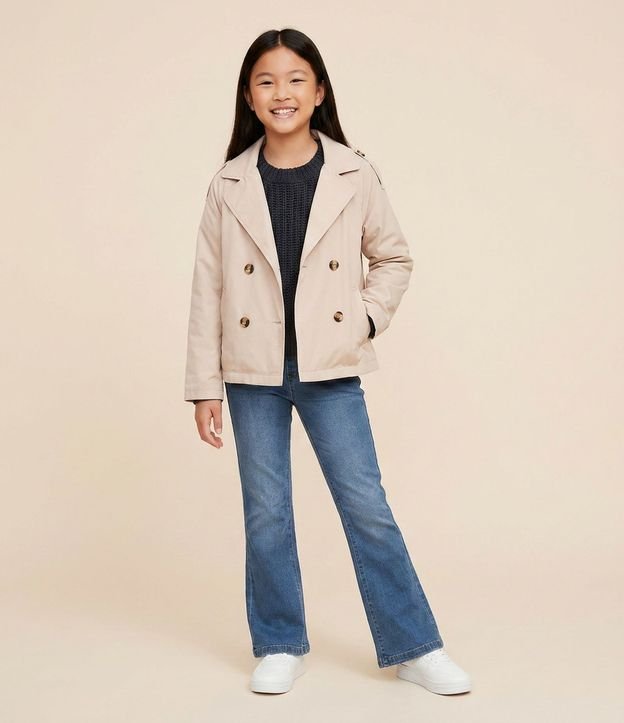 Campera Infantil en Sastre con Botones Delanteros – Talle 5 a 14 años 1