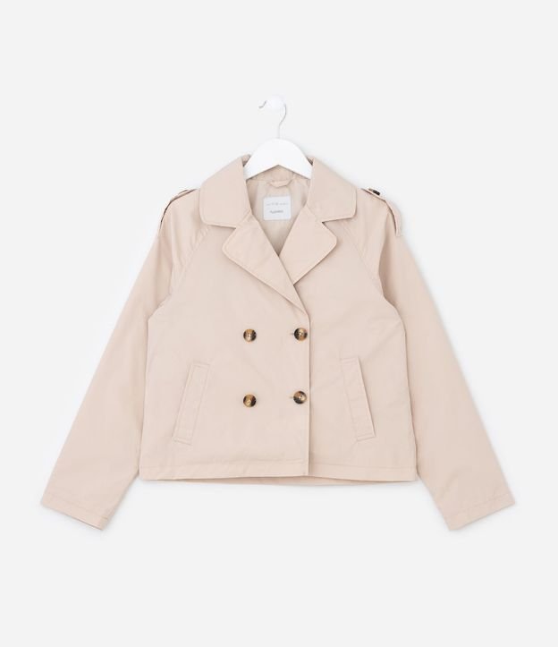 Campera Infantil en Sastre con Botones Delanteros – Talle 5 a 14 años 2