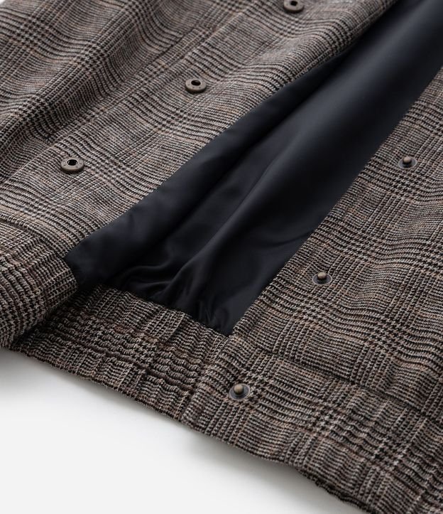 Campera Infantil Bomber en Oxford de Cuadros – Talle 5 a 14 años 7