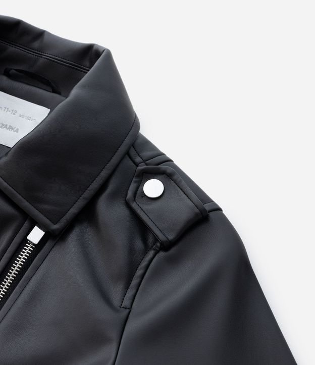 Campera Infantil Biker con Cremallera Assimétrica – Talle 5 a 14 años 7