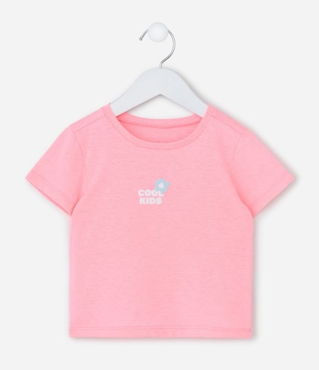 Remera Infantil con Estampa Lettering Cool Kids - Talle 1 a 6 años 1