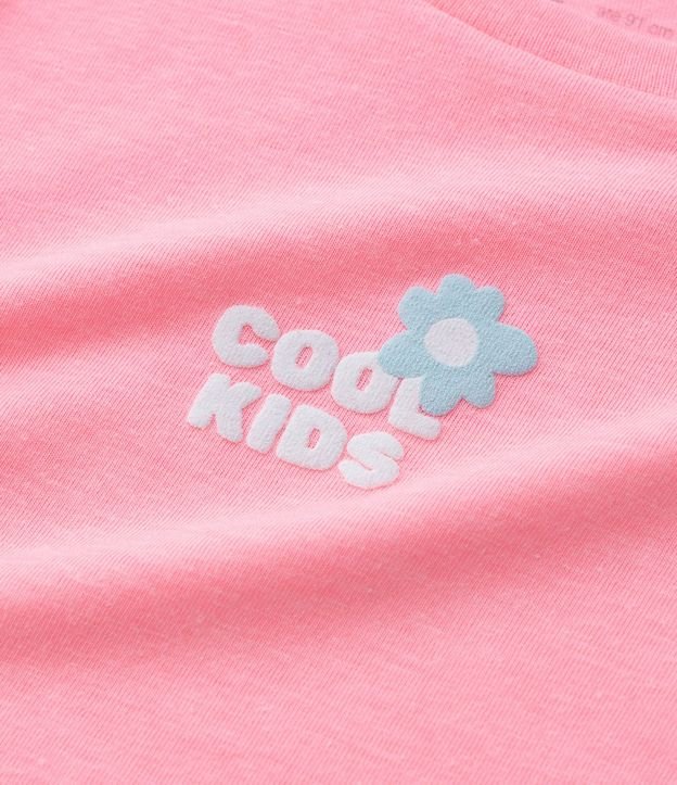 Remera Infantil con Estampa Lettering Cool Kids - Talle 1 a 6 años 5