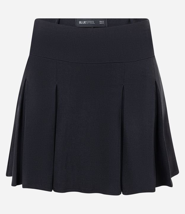 Short Pollera en Bengalina con Pliegues 5