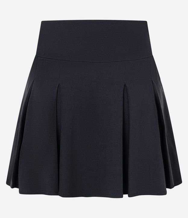 Short Pollera en Bengalina con Pliegues 6
