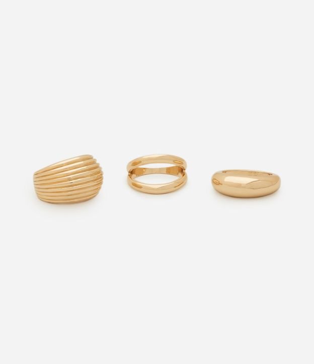 Kit 03 Anillos con Formatos Diferentes
