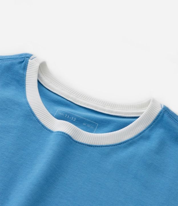 Remera Infantil Regular con Estampa de Baseball - Talle 5 a14 años 5