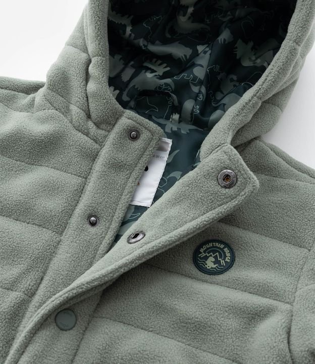 Campera Infantil Acolchada con Capucha 8
