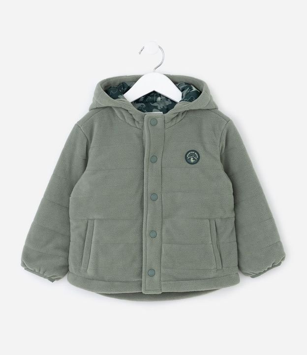 Campera Infantil Acolchada con Capucha