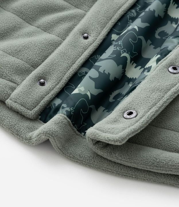 Campera Infantil Acolchada con Capucha 5