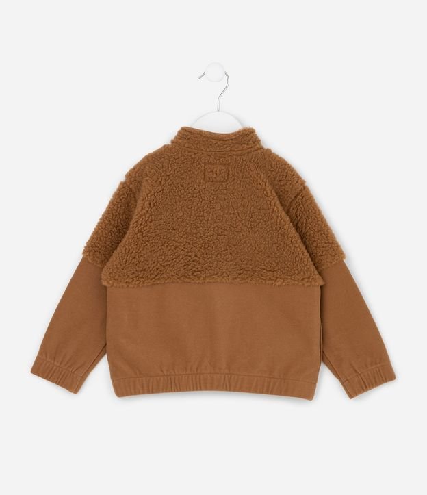 Conjunto Infantil con Campera en Sherpa y Pantalón - Talle 1 a 5/6 años 4