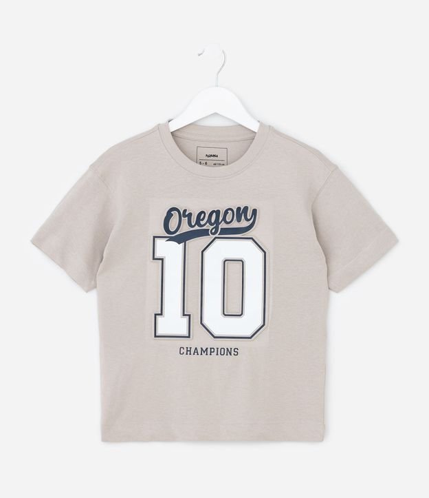 Remera Infantil con Estampado Lettering Oregon 10 – Talle 5 a 14 años 3