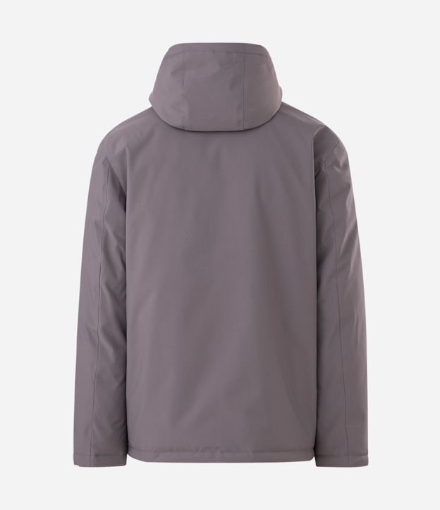 Campera Deportiva con Capucha y Estampa Lettering 5