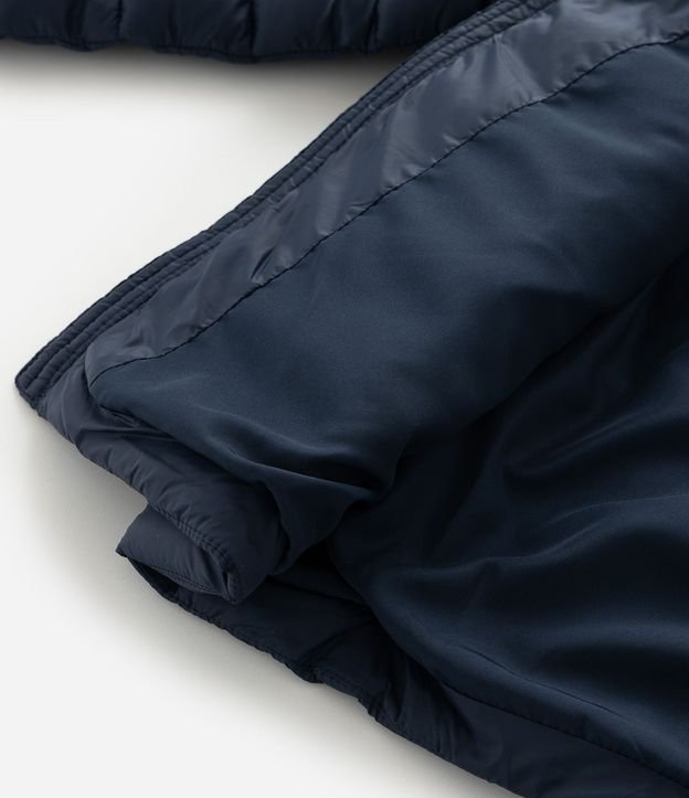 Campera Infantil Puffer en Microfibra con Capucha – Talle 5 a 16 años 4