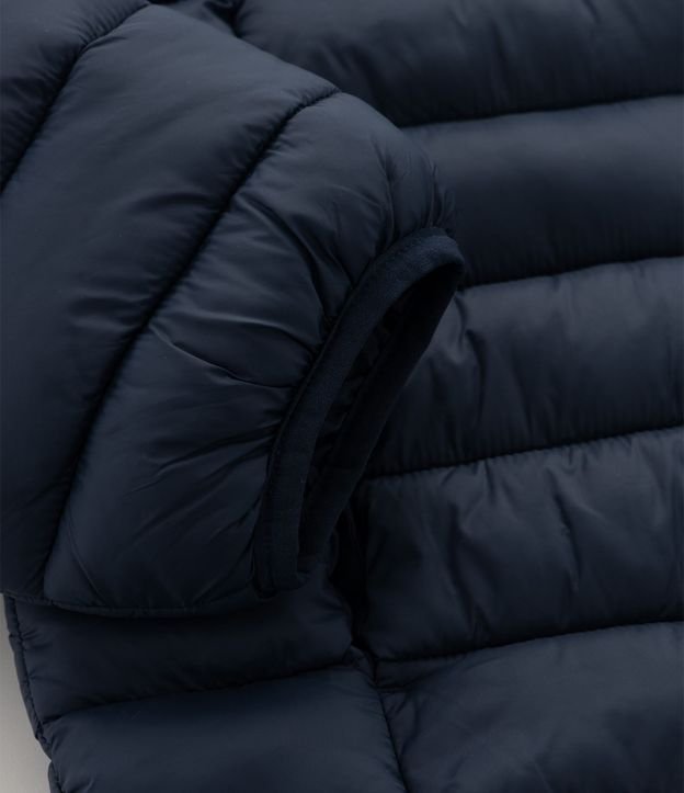 Campera Infantil Puffer en Microfibra con Capucha – Talle 5 a 16 años 5