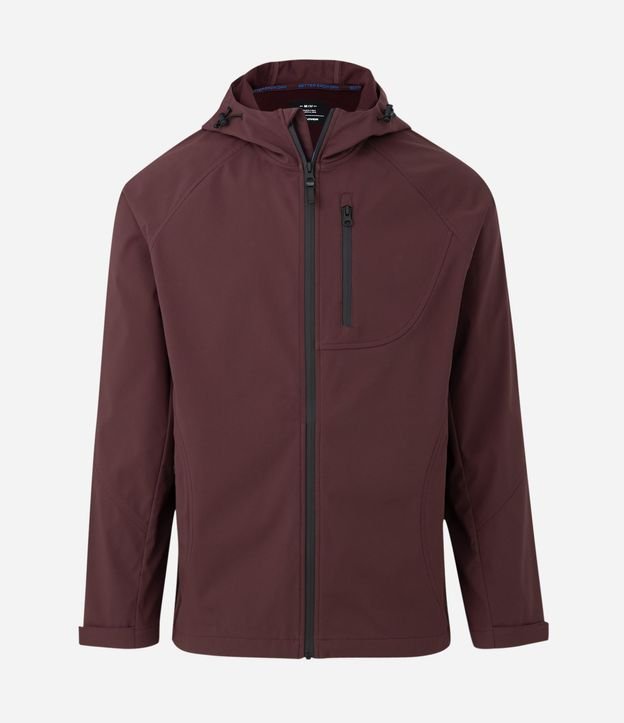 Campera Deportiva Tecnológica Resistente al Agua con Capucha 7