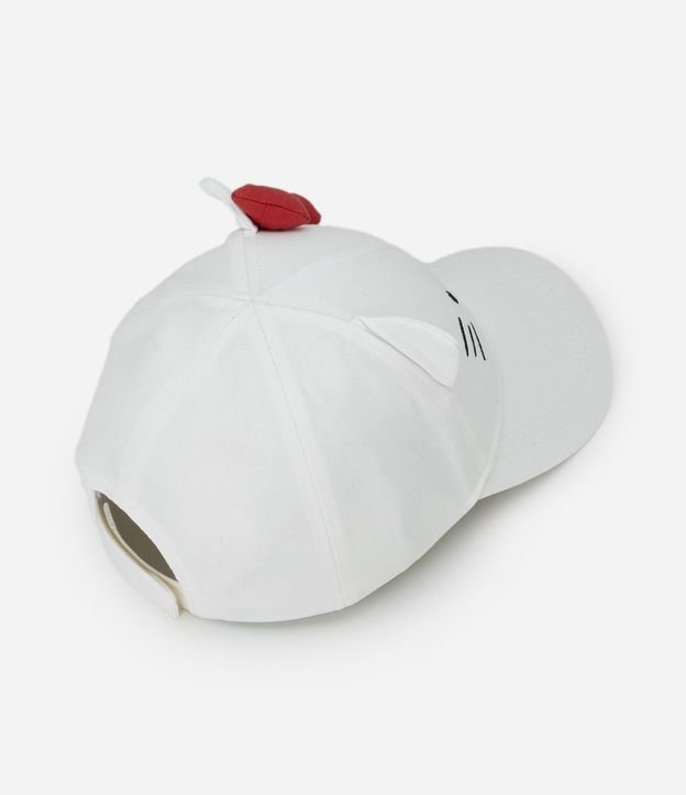 Gorra Infantil en Algodón con Orejitas 3D Hello Kitty 3