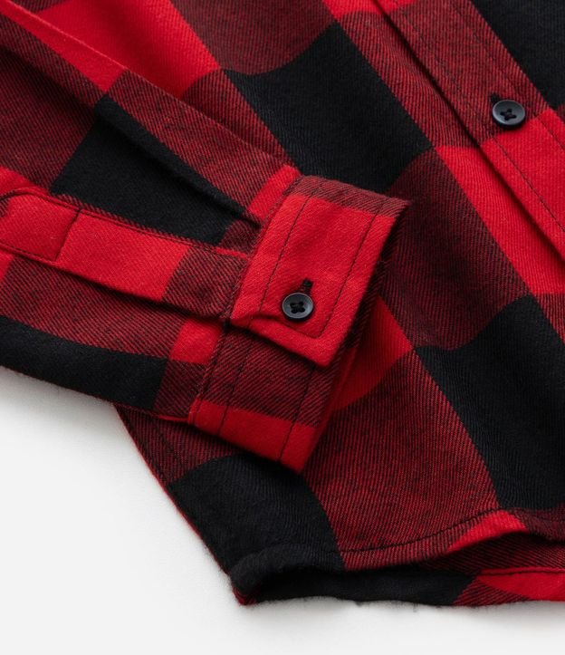Camisa Manga Larga de Cuadros Búfalo - Talle 1 a 6 años 5