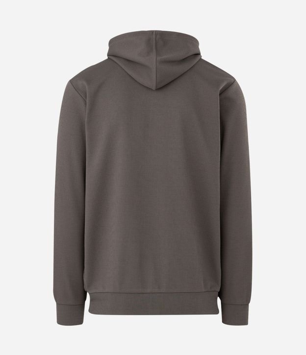 Saco Deportivo Texturizado con Raya Reflectante y Capucha 7