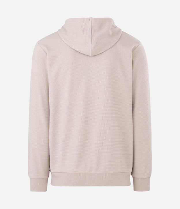 Saco Deportivo Texturizado con Raya Reflectante y Capucha 6