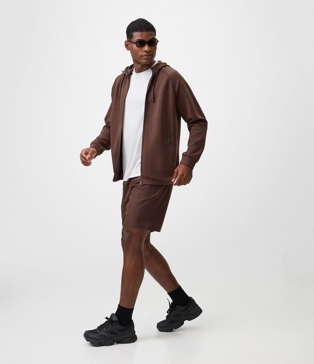 Saco Tech Fleece Deportivo con Capucha y Cremallera 2