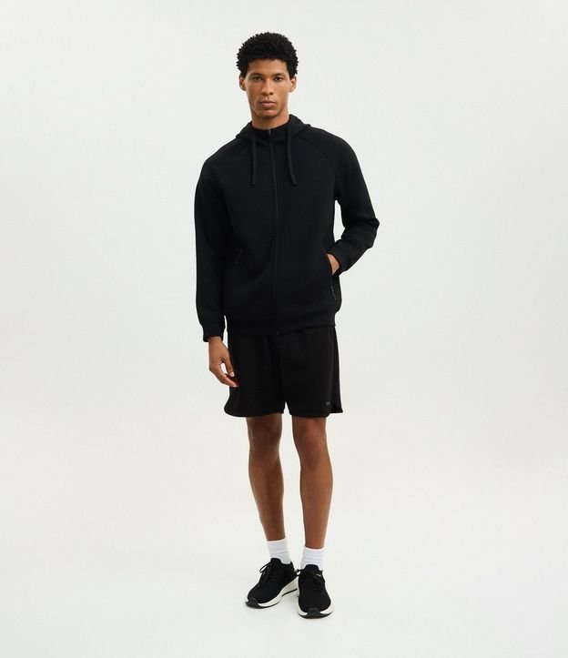 Saco Tech Fleece Deportivo con Capucha y Cremallera 3